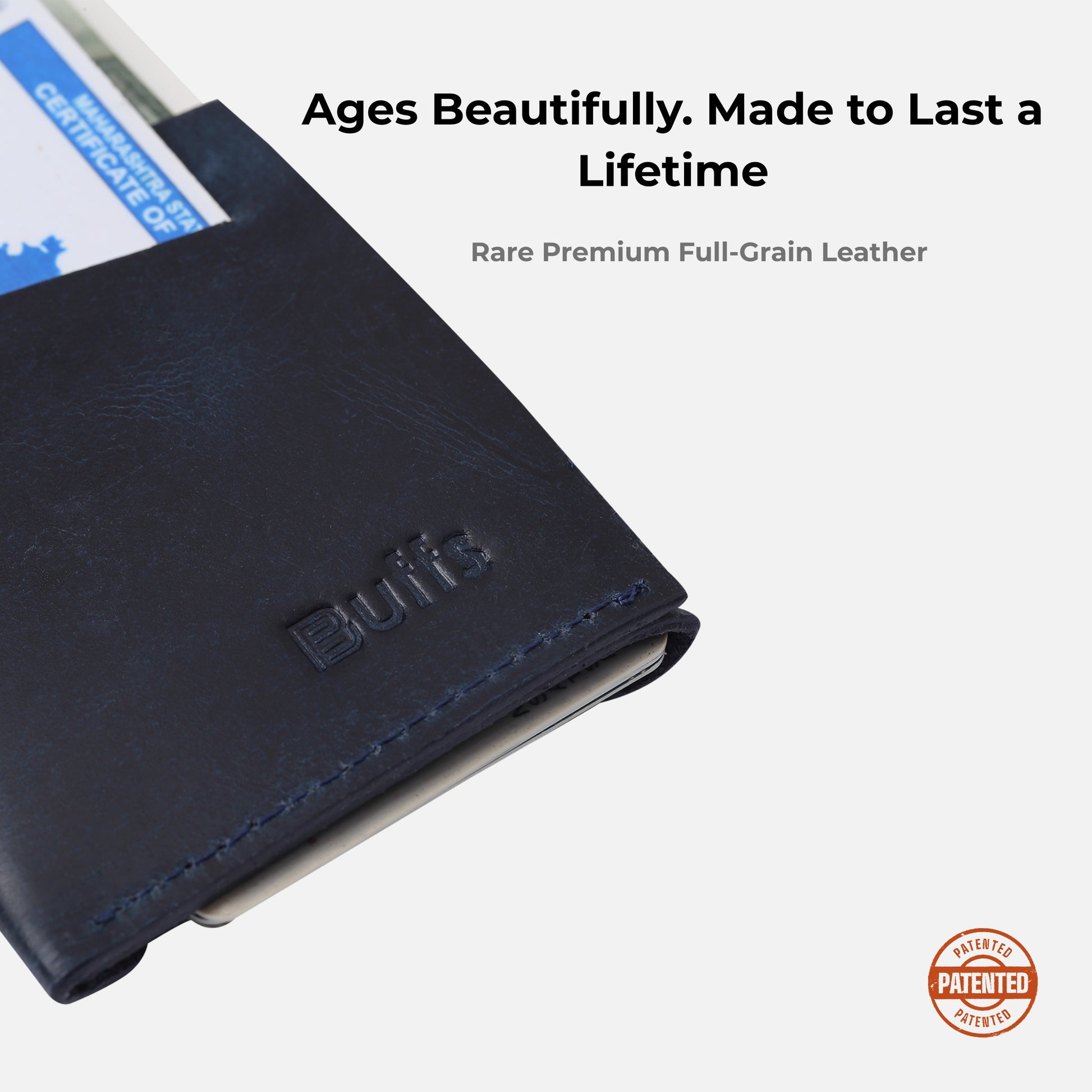 Fold Wallet Midnight Blue