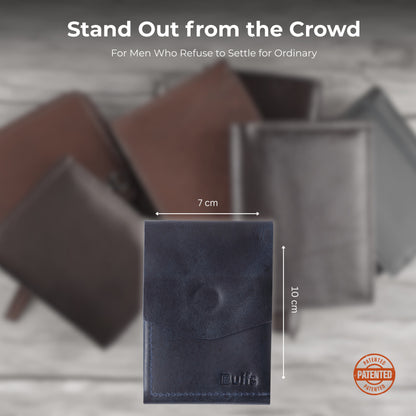 Fold Wallet Midnight Blue