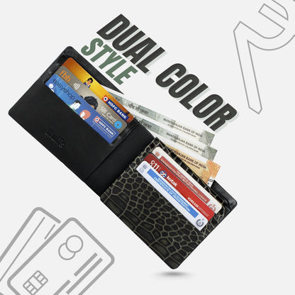 Croc Wallet Green
