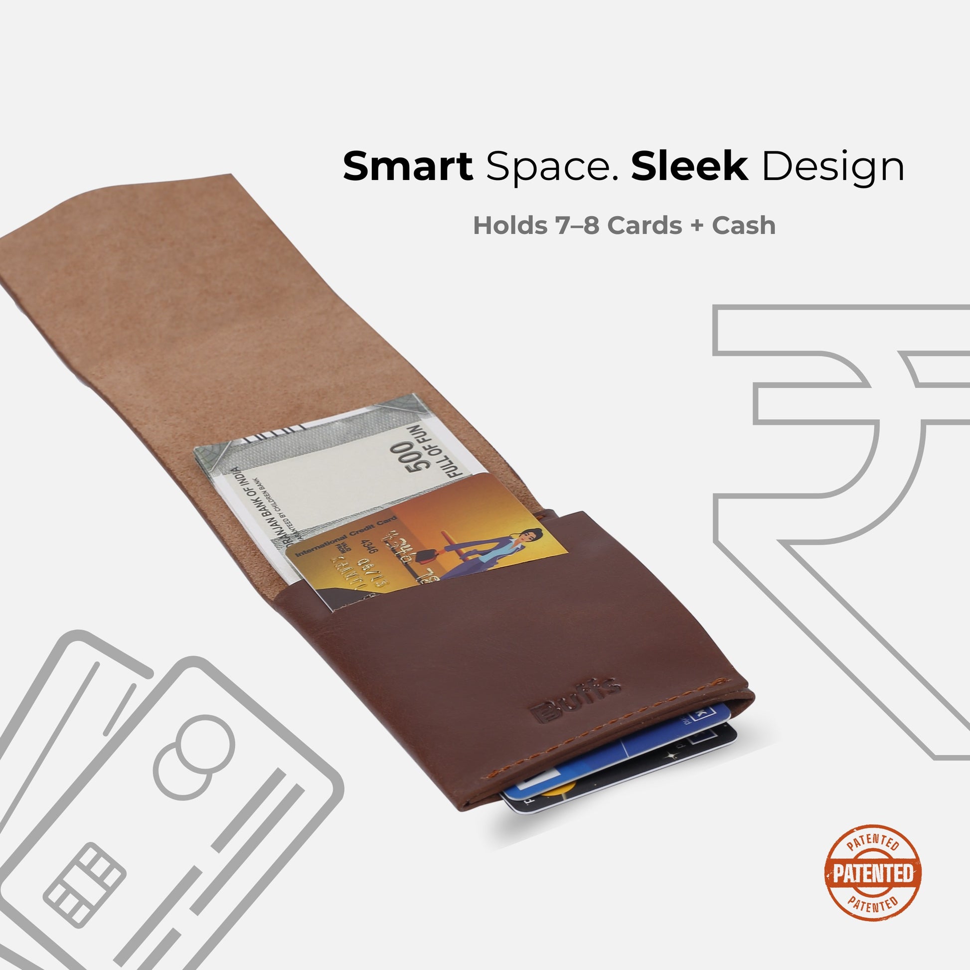 Fold Wallet Cocoa Brown