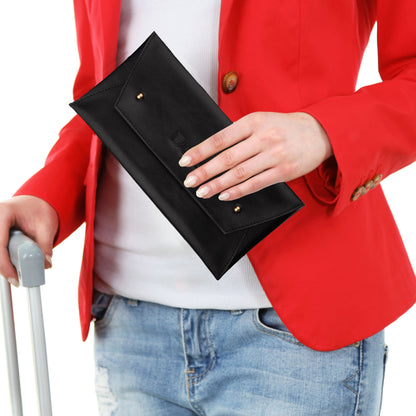 Cheque Book Holder Black