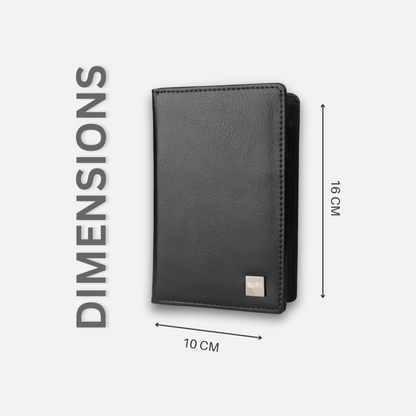 Passport Holder Black