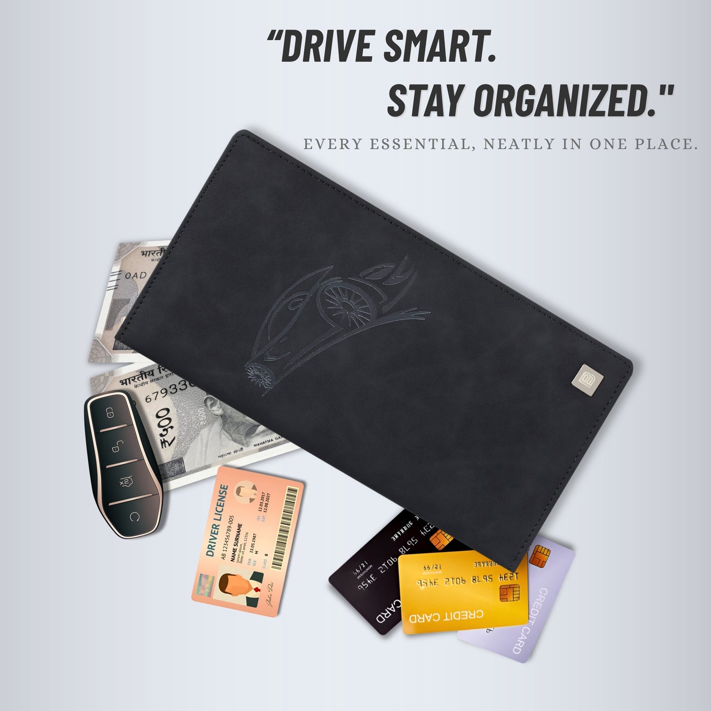 Buffs Car Document Holder