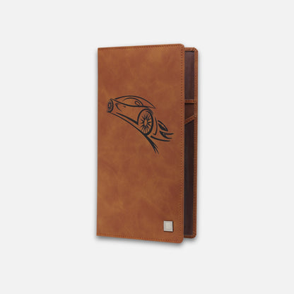 Car Document Holder Tan