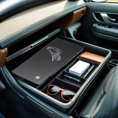 Car Document Holder Black