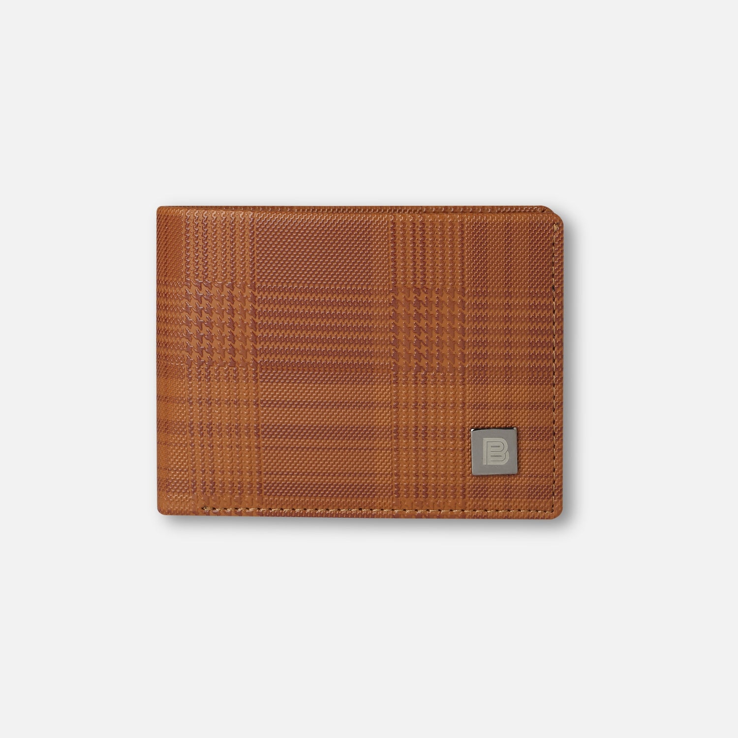 Wallet Checkered Tan