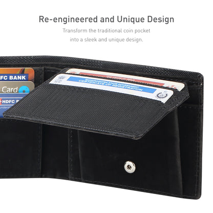 Wallet Checkered Black