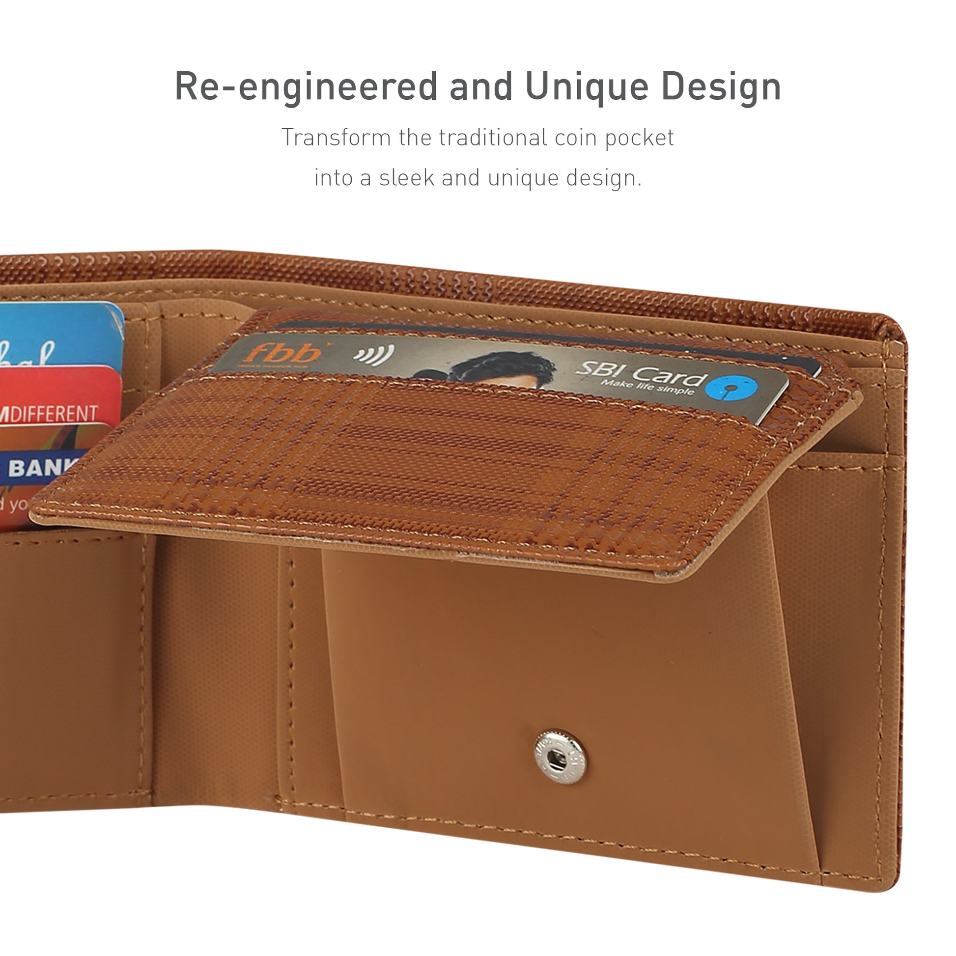 Wallet Checkered Tan