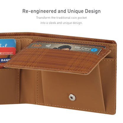 Wallet Checkered Tan