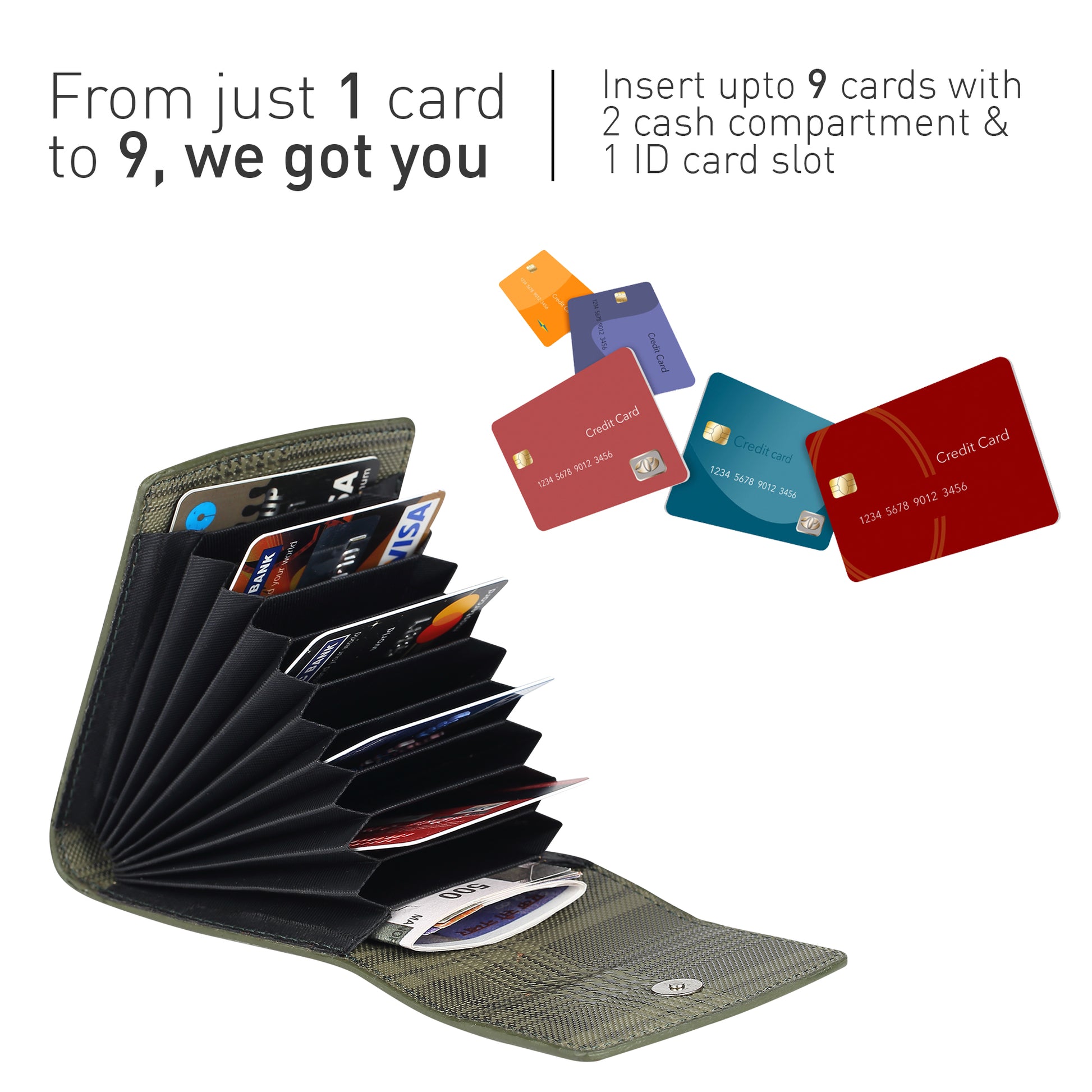 9slot Checkered Green