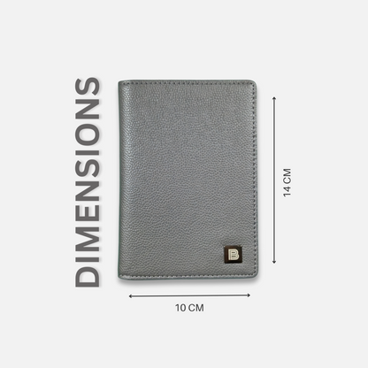 Passport Holder Grey