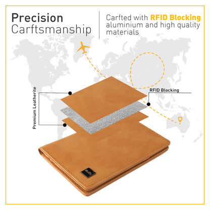 Passport Holder Tan
