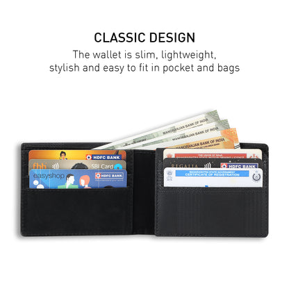 Wallet Checkered Black