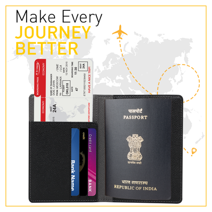 Passport Holder Grey