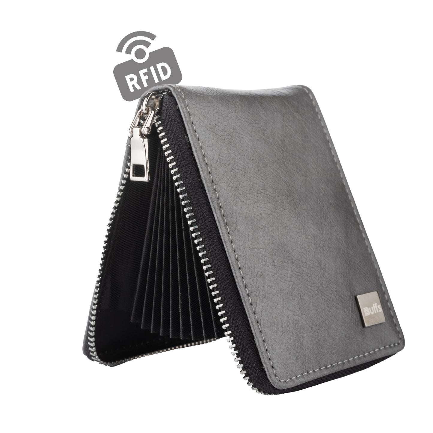 9-Slot Vertical Card Holder with RFID Protection